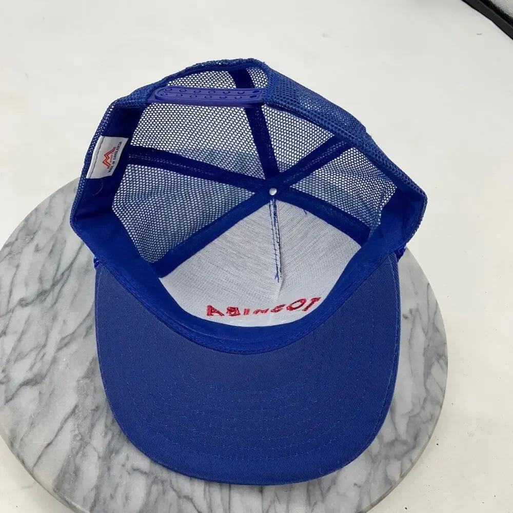 Vintage Toshiba Hat Mens Snapback Mesh‎ Trucker Houston Texas Factory Mohr's